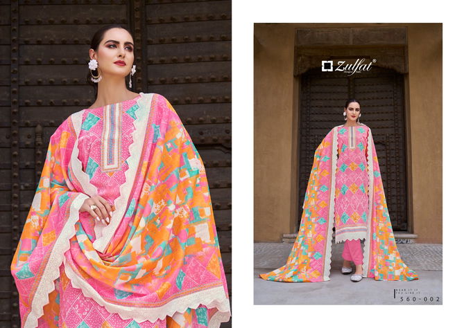 Zohra Vol 3 By Zulfat Cotton Printed Designer Dress Material Wholesale Shop In Surat
